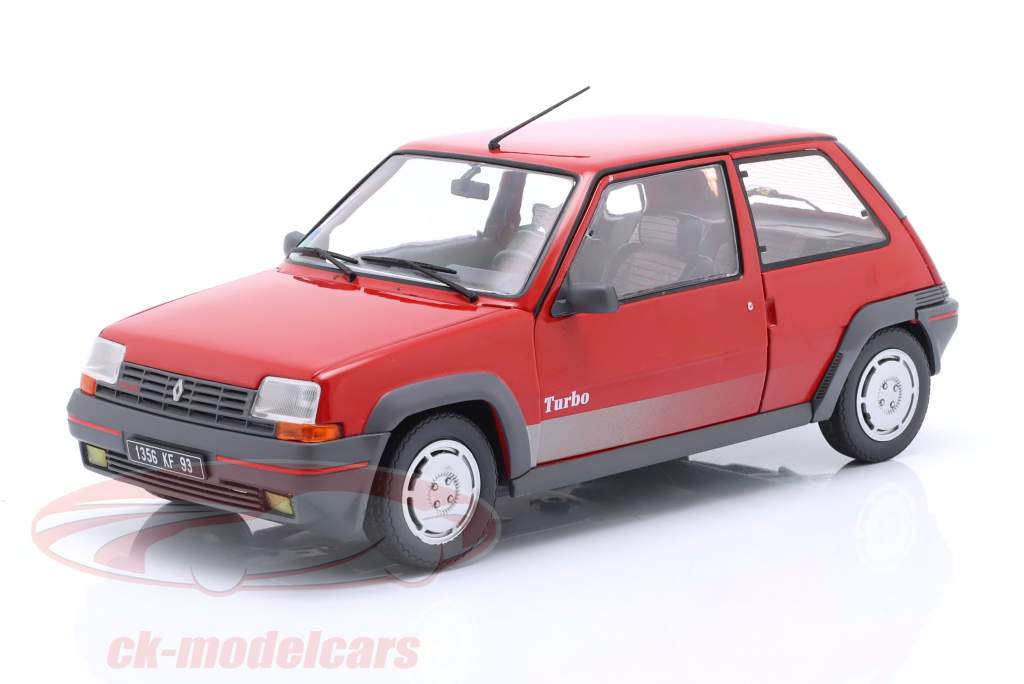 Renault 5 GT Turbo MK1 Ano de construção 1985 vermelho 1:18 Solido