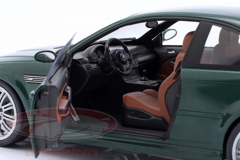BMW M3 (E46) Coupe Byggeår 2000 Oxford grøn 1:18 Solido