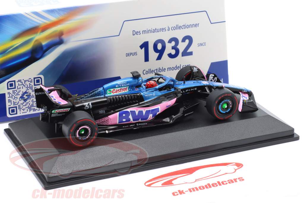 Esteban Ocon Alpine A523 #31 3rd Monaco GP Formel 1 2023 1:43 Solido