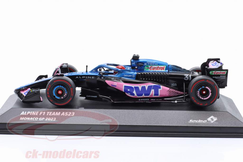 Esteban Ocon Alpine A523 #31 3rd Monaco GP Formel 1 2023 1:43 Solido
