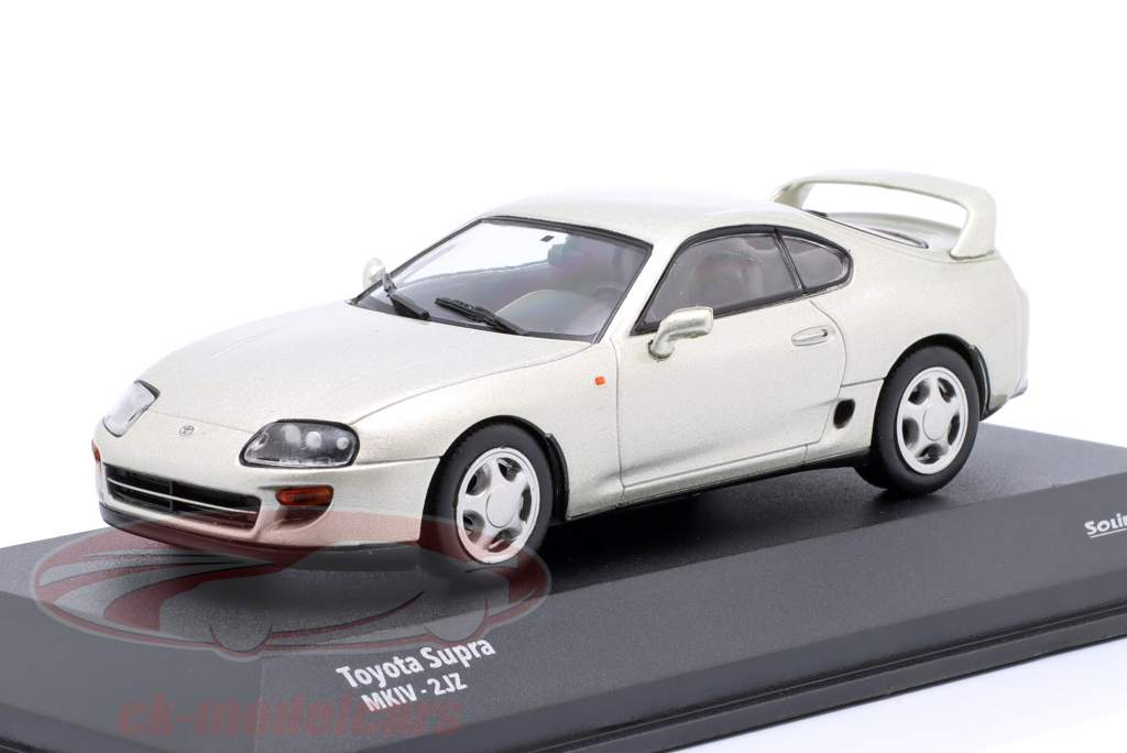 Toyota Supra MKIV Baujahr 2002 silber 1:43 Solido