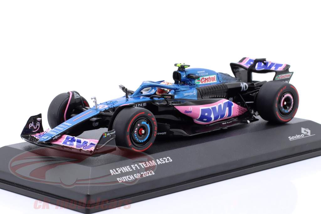 ミニカー Spark F1 1/43 Pierre Gasly 2023 Alpine Solido 1:43 Pierre Gasly Alpine A523 #10 3rd Dutch GP