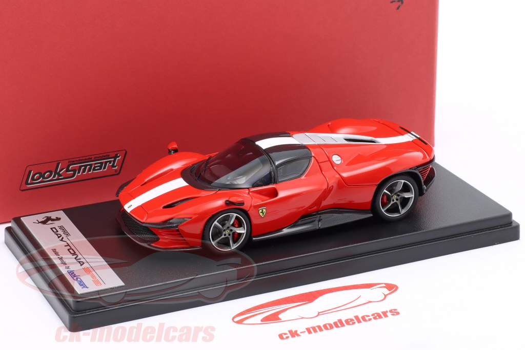 Ferrari Daytona SP3 Closed Top Ano de construção 2022 Scuderia vermelho 1:43 LookSmart
