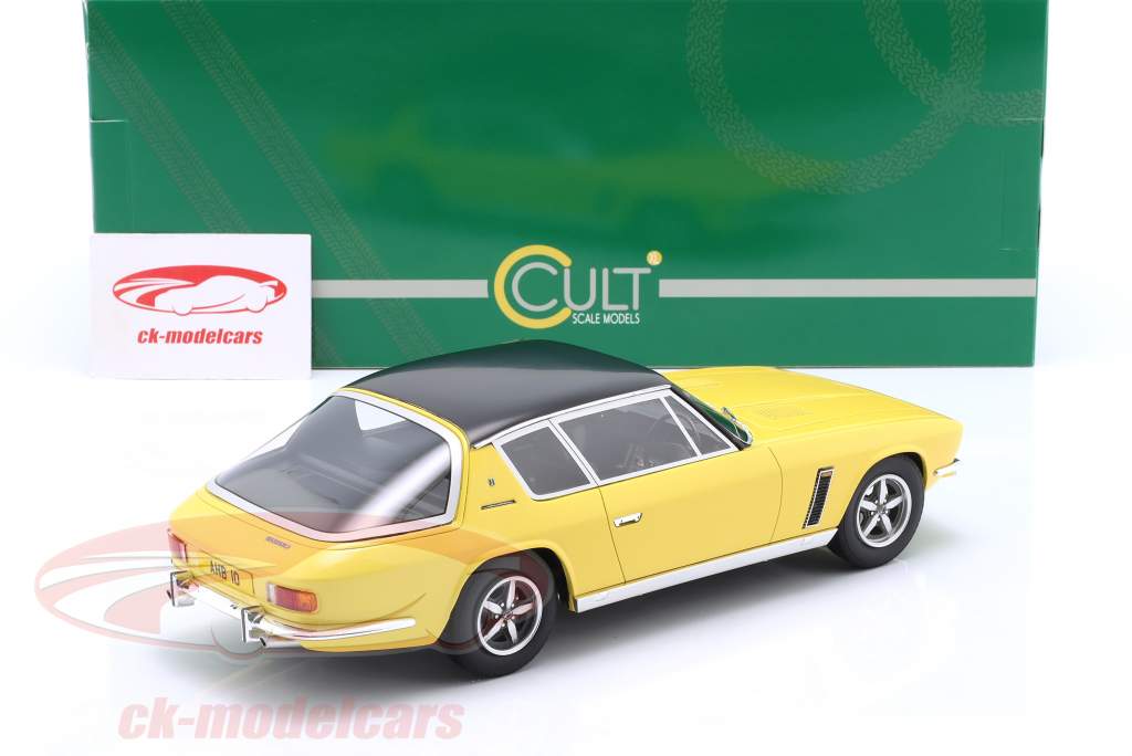 Jensen Interceptor III Construction year 1972-1975 yellow 1:18 Cult Scale