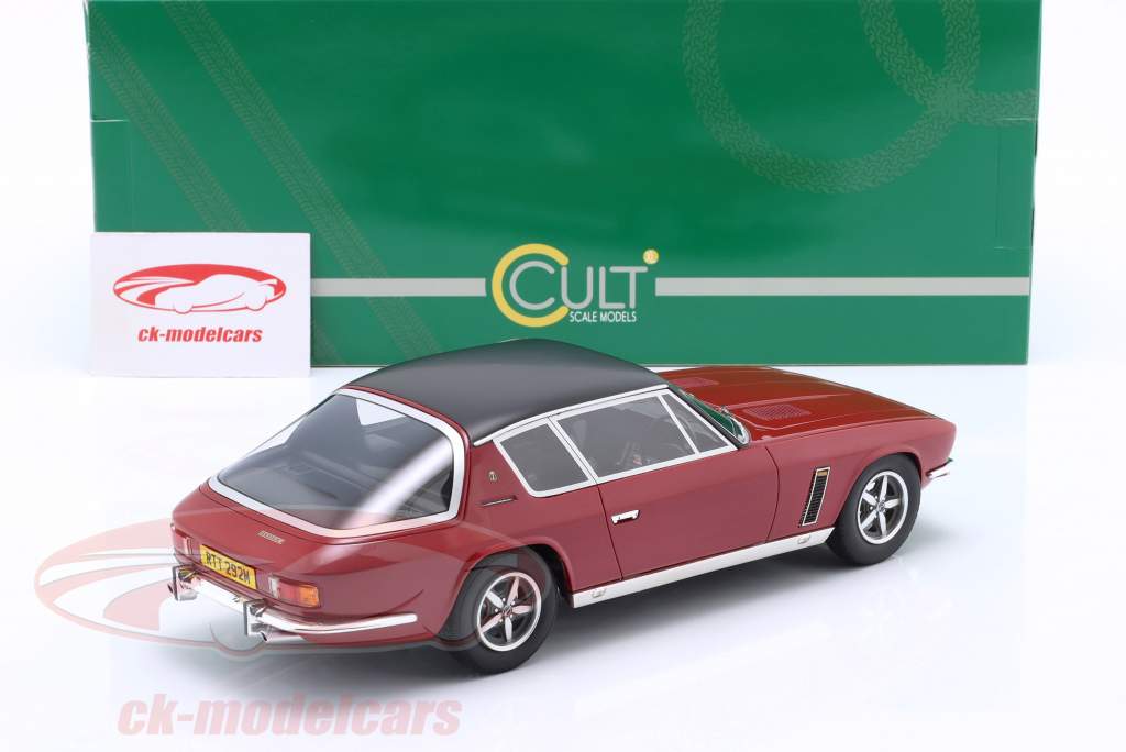 Jensen Interceptor III 建设年份 1972-1975 红色的 金属的 1:18 Cult Scale
