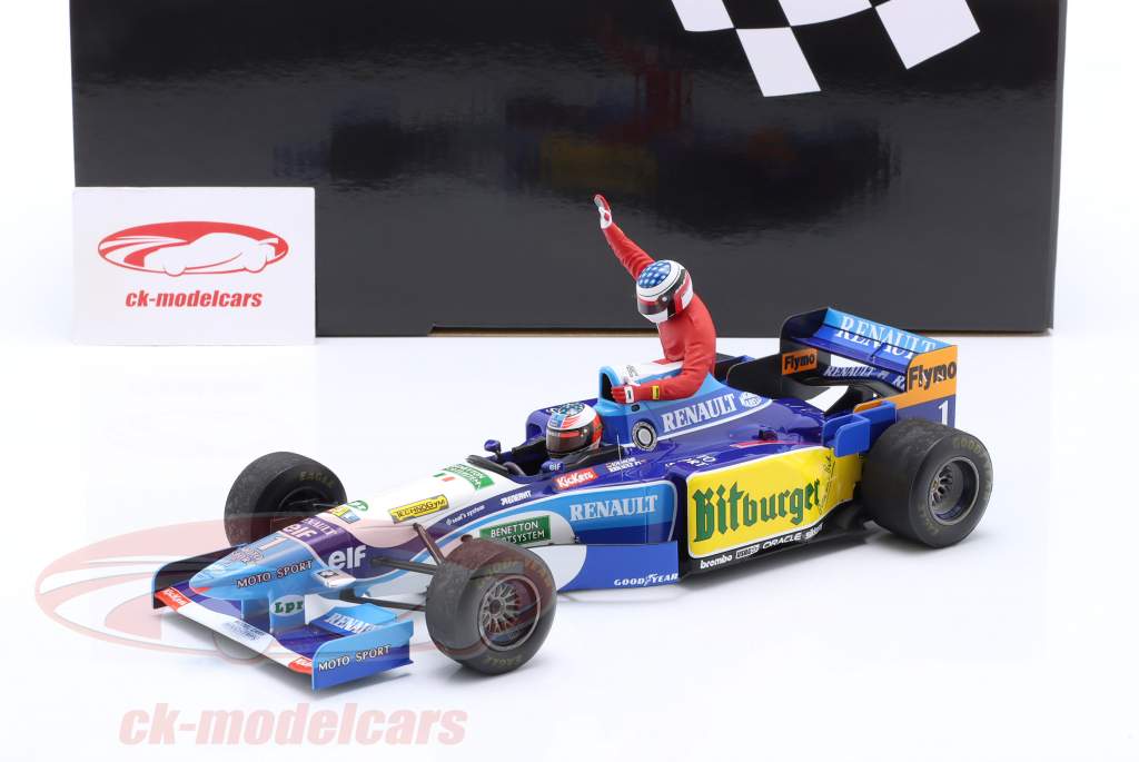 Minichamps 1:18 M. Schumacher Benetton B195 #1 5th Canada GP