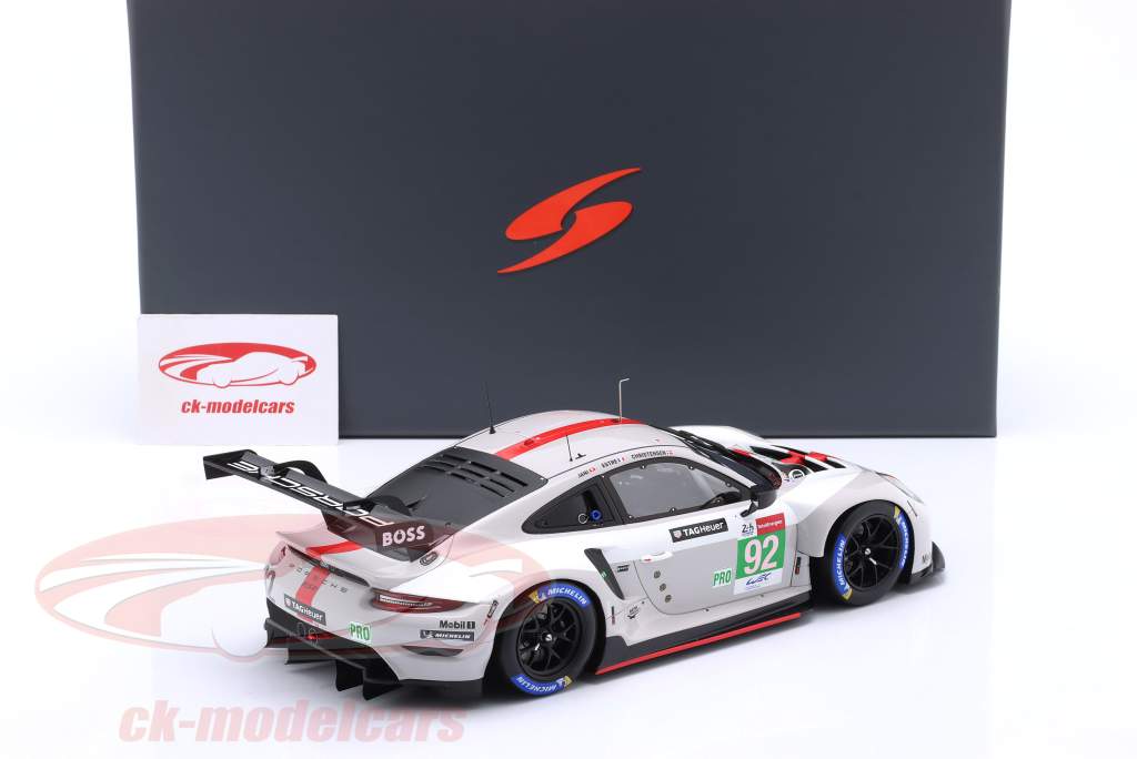 Spark 1:18 Porsche 911 RSR-19 #92 3rd LMGTE-Pro 24h LeMans