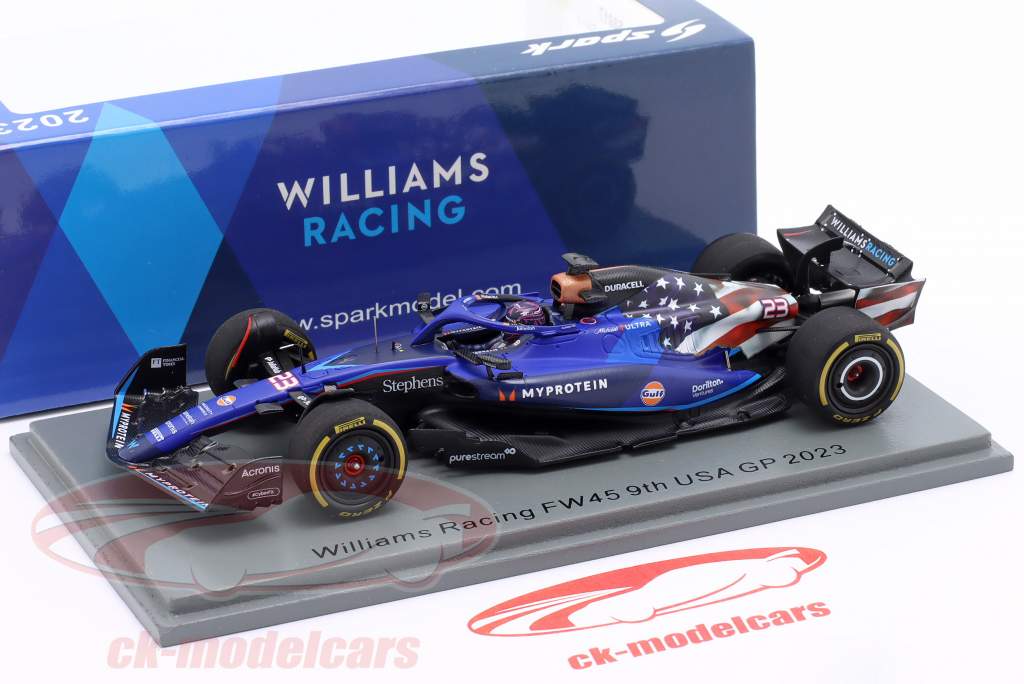 スパーク 1/43 ウィリアムズ FW45 アルボン 2023 バーレーンGP 2023 Williams FW45 Albon Singapore GP – formula143