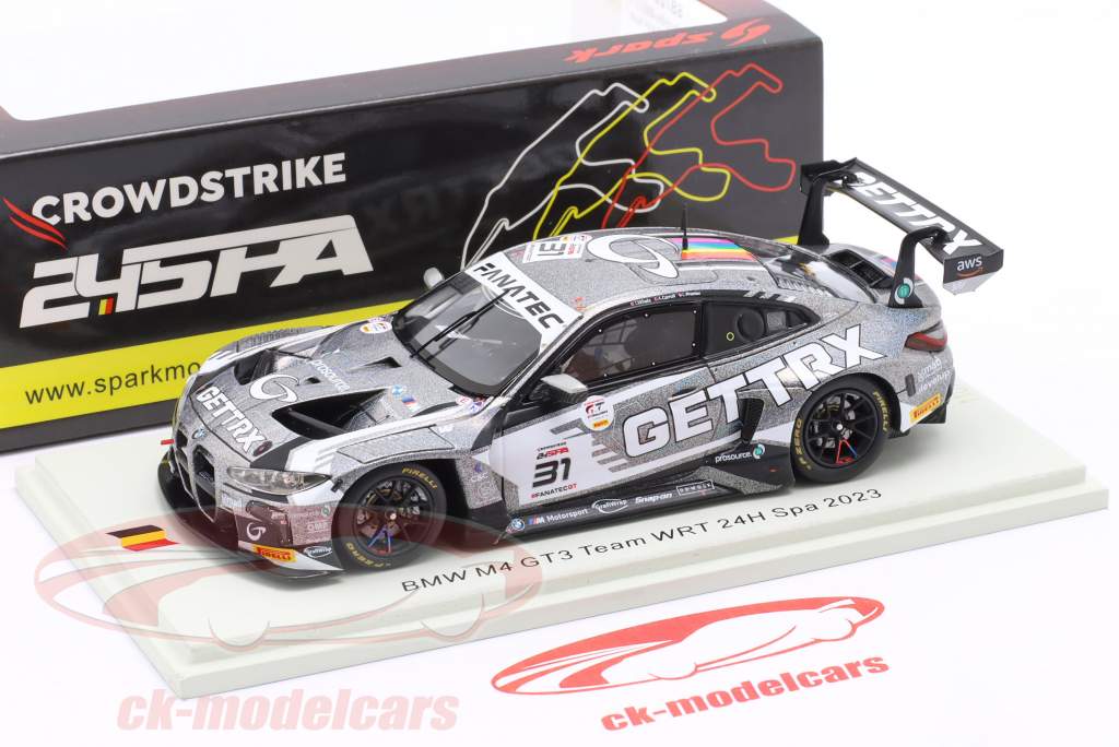 Spark 1:43 BMW M4 GT3 #31 24h Spa 2023 Team WRT SB714 model