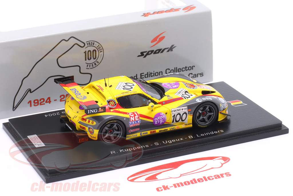 Gillet Vertigo Streiff #100 24h Spa 2004 Kuppens, Ugeux, Leinders 1:43 Spark