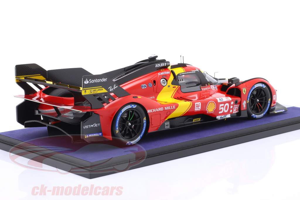 Ferrari 499P #50 5th 24h LeMans 2023 Fuoco, Molina, Nielsen 1:18 Looksmart