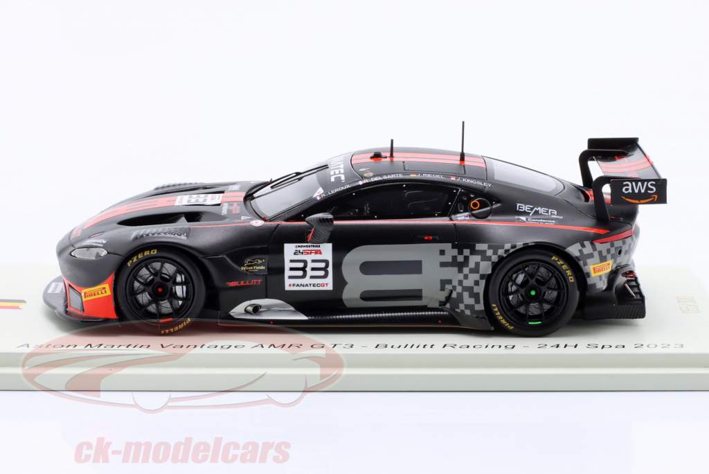 Aston Martin Vantage AMR GT3 #33 24h Spa 2023 Bullitt Racing 1:43 Spark