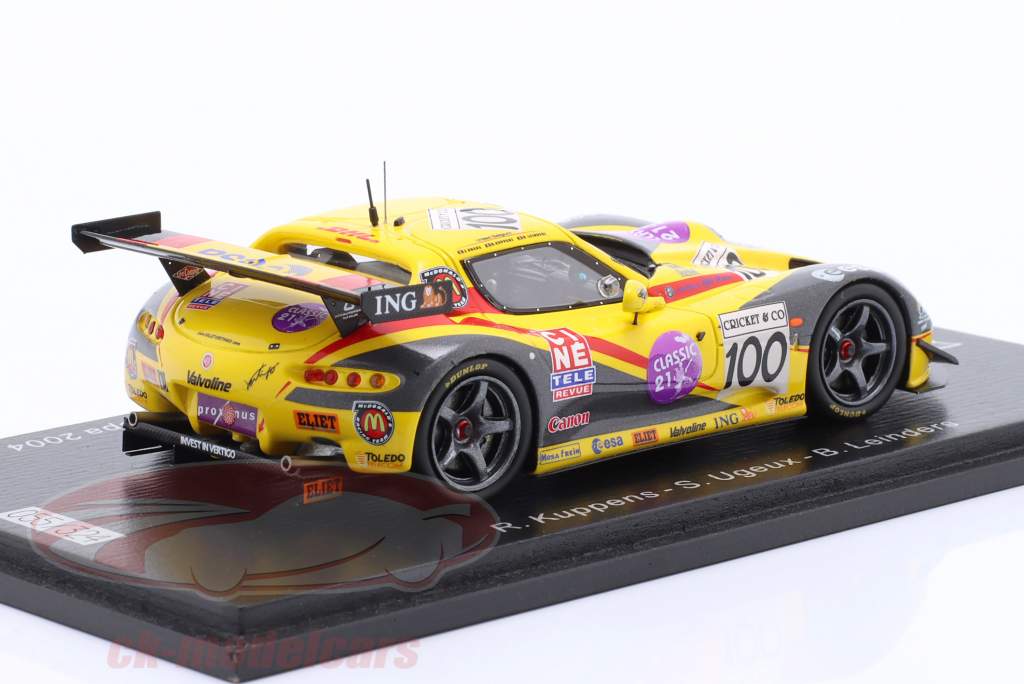 Gillet Vertigo Streiff #100 24h Spa 2004 Kuppens, Ugeux, Leinders 1:43 Spark