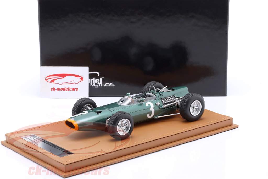 ミニカー　1/18 BRM P261 #8 Winner Monaco GP 1964 Graham Hill [18S713] Tecnomodel 1:18 BRM P261 diecast model car review