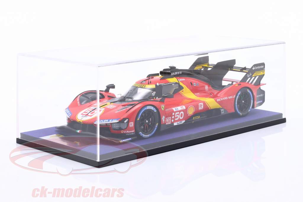 Ferrari 499P #50 5th 24h LeMans 2023 Fuoco, Molina, Nielsen 1:18 Looksmart
