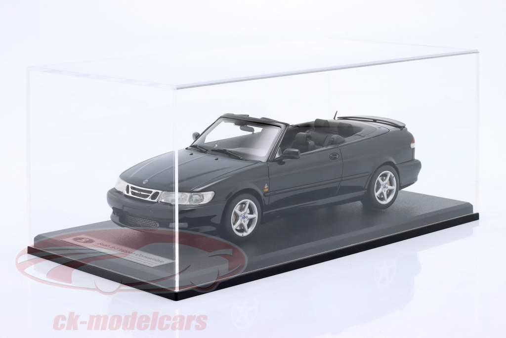 Saab 9-3 Viggen Cabriolet Byggeår 2003 sort 1:18 Radscale Models