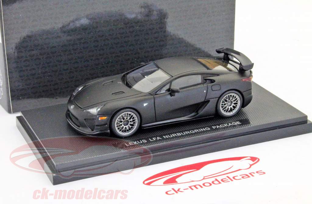 雷克萨斯LFA纽博格林的包装亚光黑色1:43 EBBRO