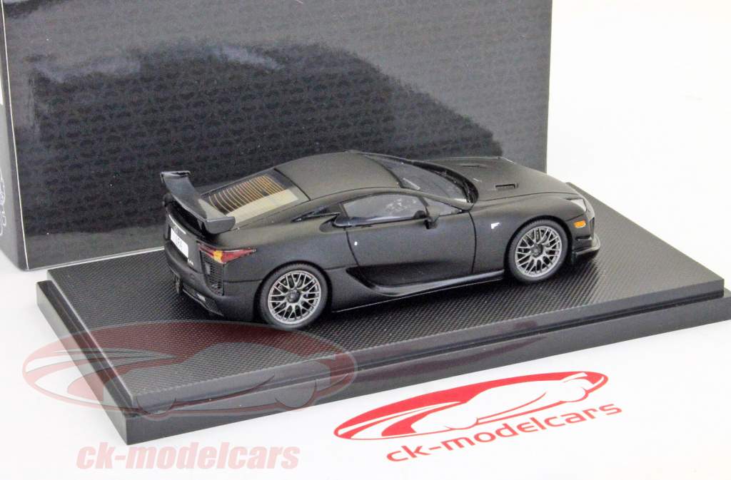Lexus LFA Nurburgring Package nero opaco 1:43 Ebbro