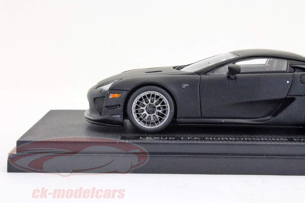 Lexus LFA Nurburgring Package nero opaco 1:43 Ebbro