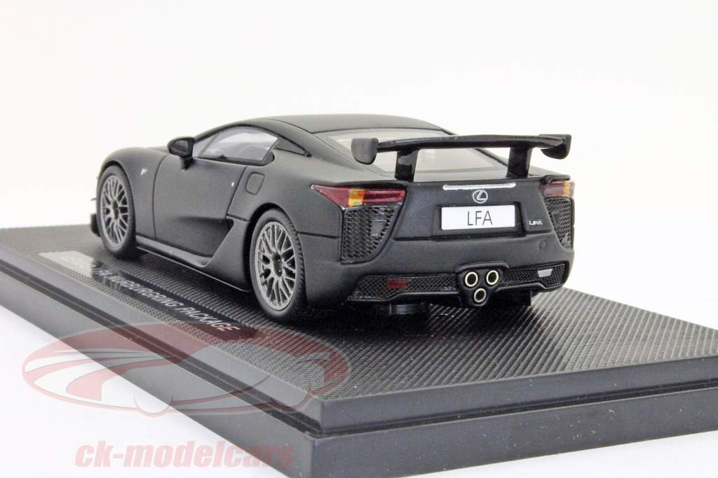 Lexus LFA Nurburgring Package nero opaco 1:43 Ebbro