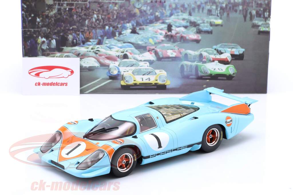 Porsche 917 LH Gulf #1 Press version 1969 1:18 WERK83