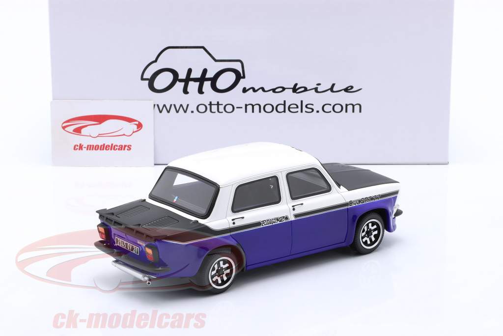 Simca 1000 Rallye 2 STR 建設年 1977 青 / 白 1:18 OttOmobile