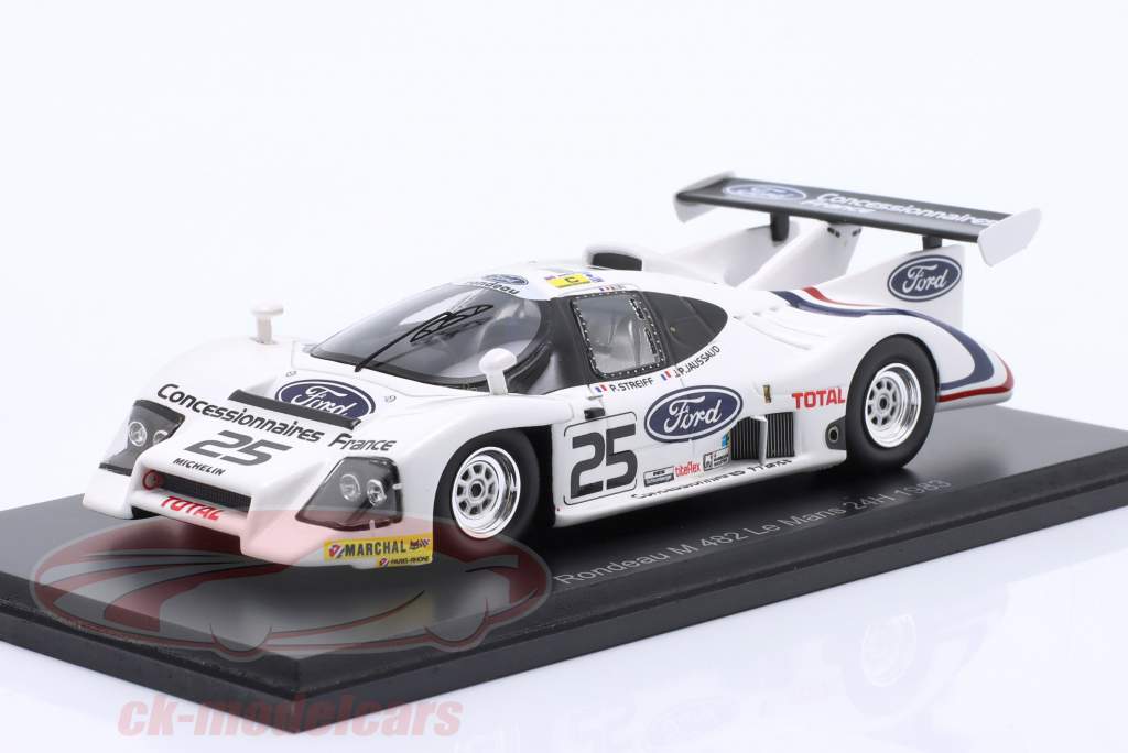 Spark 1:43 Rondeau M482 #25 24h LeMans 1983 Jaussaud