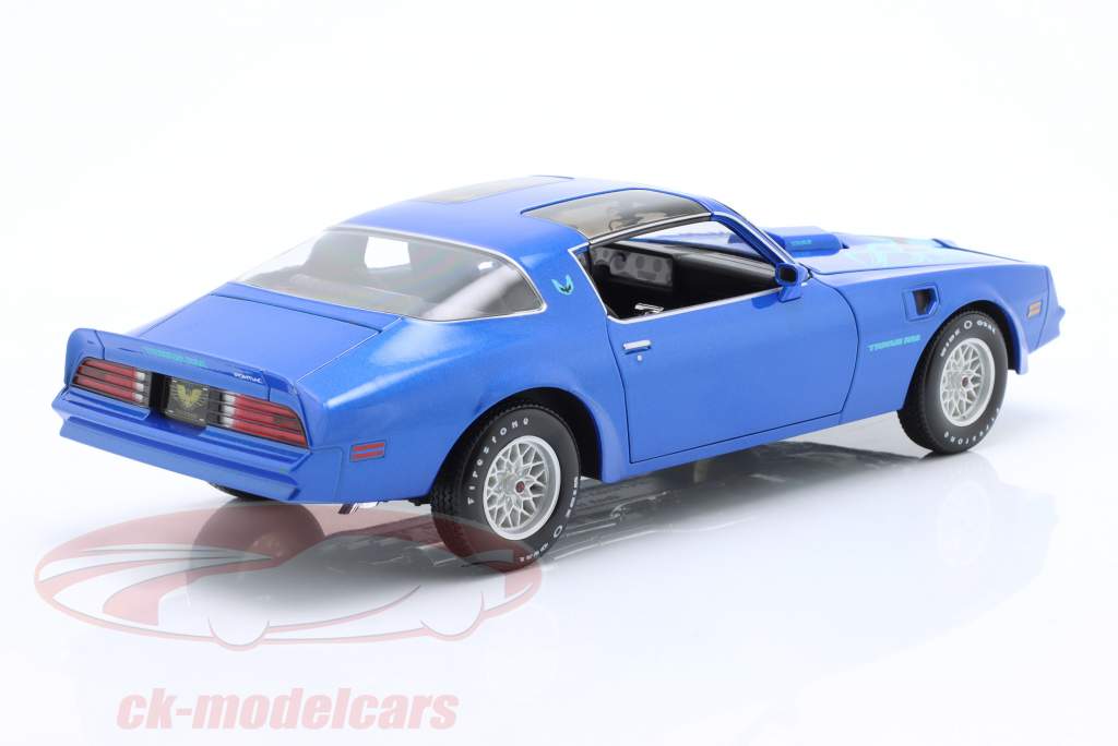 Pontiac Firebird Trans Am 建設年 1978 青 1:18 Maisto