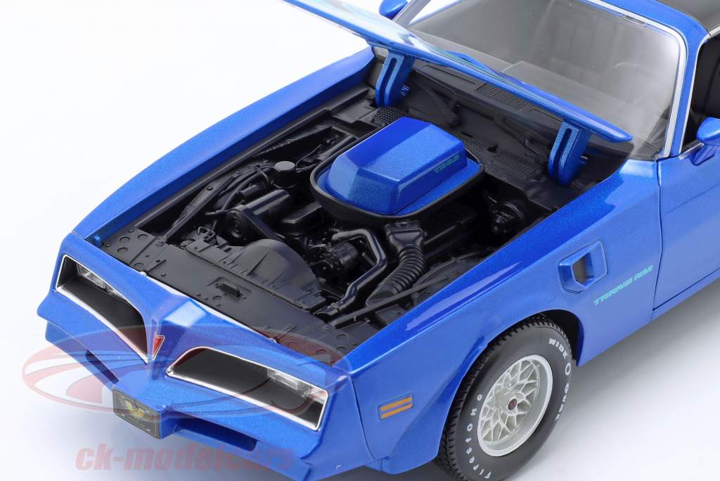 Pontiac Firebird Trans Am Anno di costruzione 1978 blu 1:18 Maisto