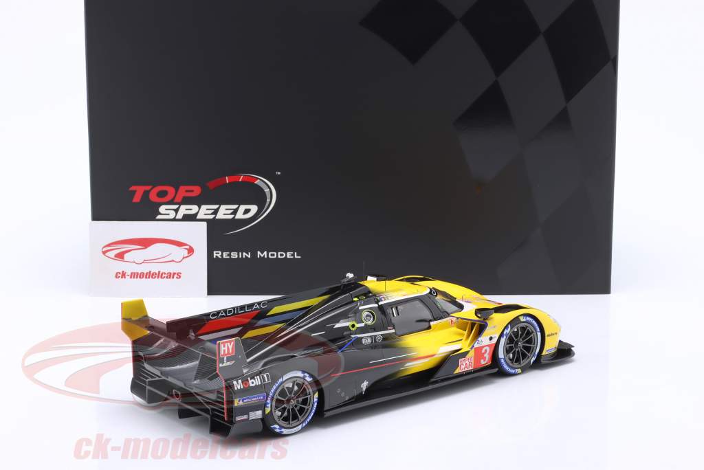 Cadillac V-Series.R #3 4th 24h LeMans 2023 Cadillac Racing 1:18 TrueScale