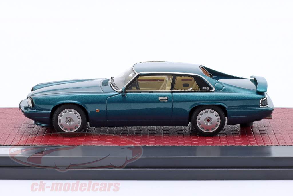 Jaguar XJR-s year 1991-1993 blue metallic 1:43 Matrix