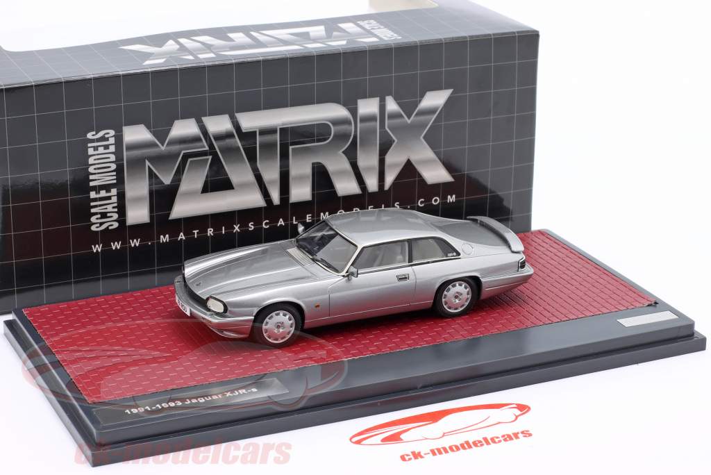 Jaguar XJR-s Anno di costruzione 1991-1993 argento 1:43 Matrix