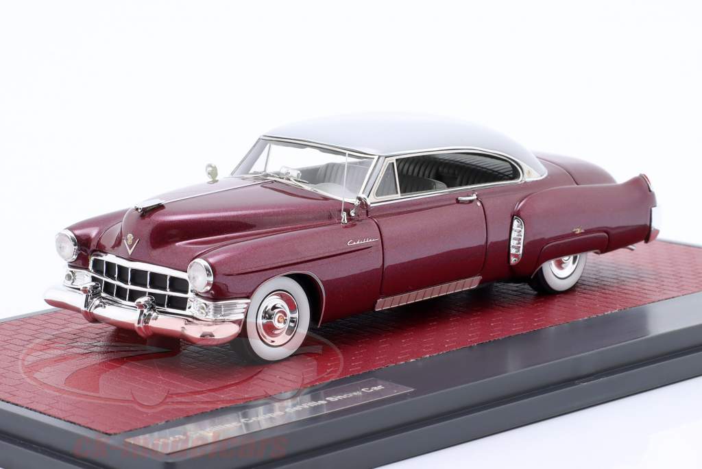 Cadillac Coupe DeVille Show Car Baujahr 1949 rot metallic 1:43 Matrix