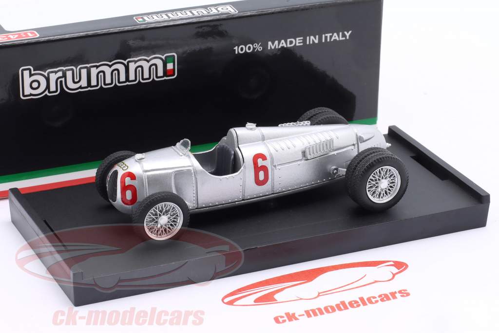 Auto Union Typ C #6 16km Route Gemellate 1936 1:43 Brumm