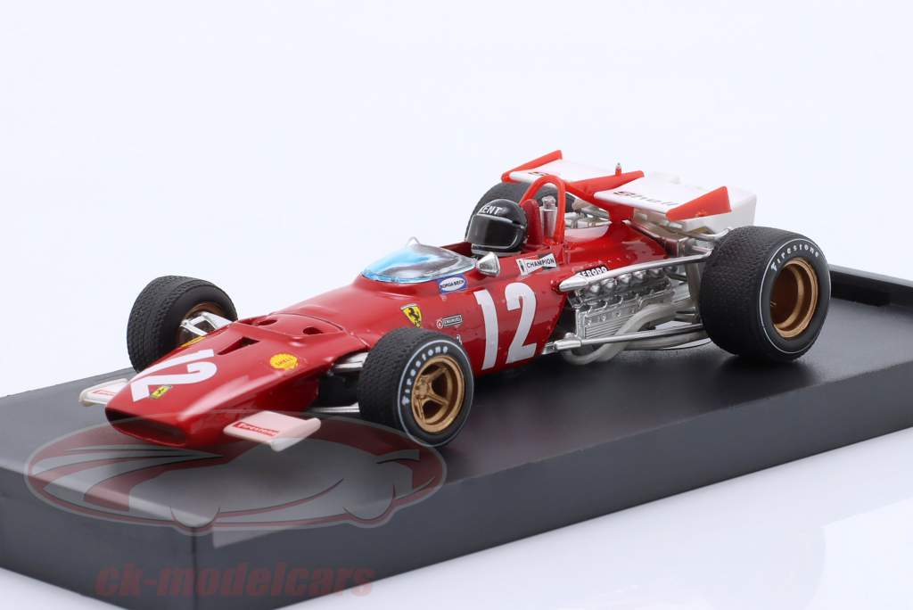 Jacky Ickx Ferrari 312 B #12 奥地利 GP 式 1 1970 1:43 Brumm