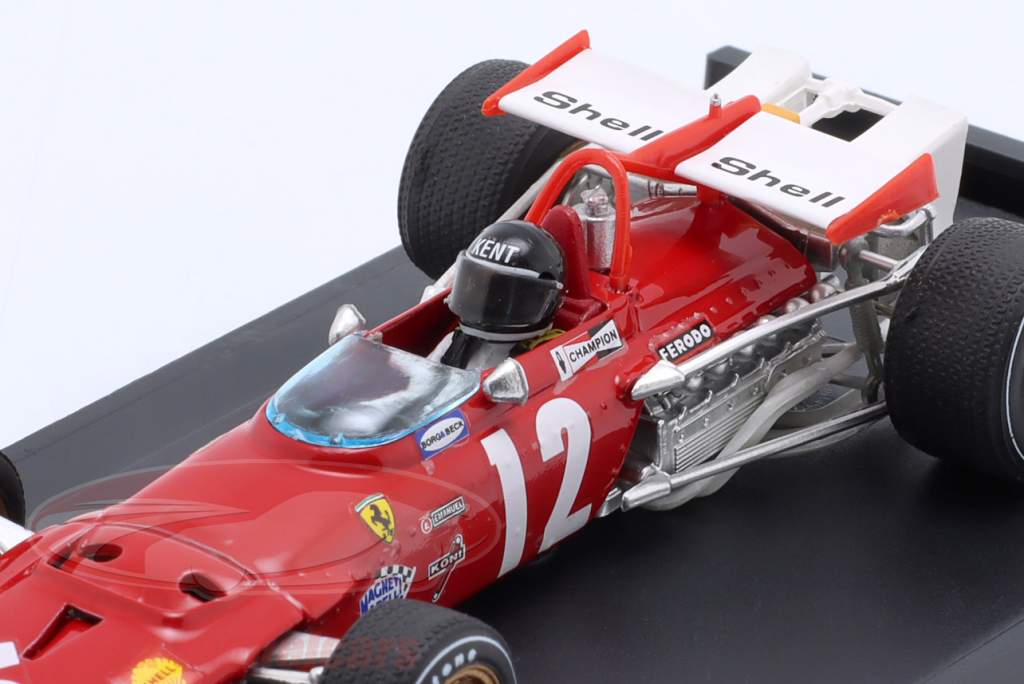 Jacky Ickx Ferrari 312 B #12 奥地利 GP 式 1 1970 1:43 Brumm
