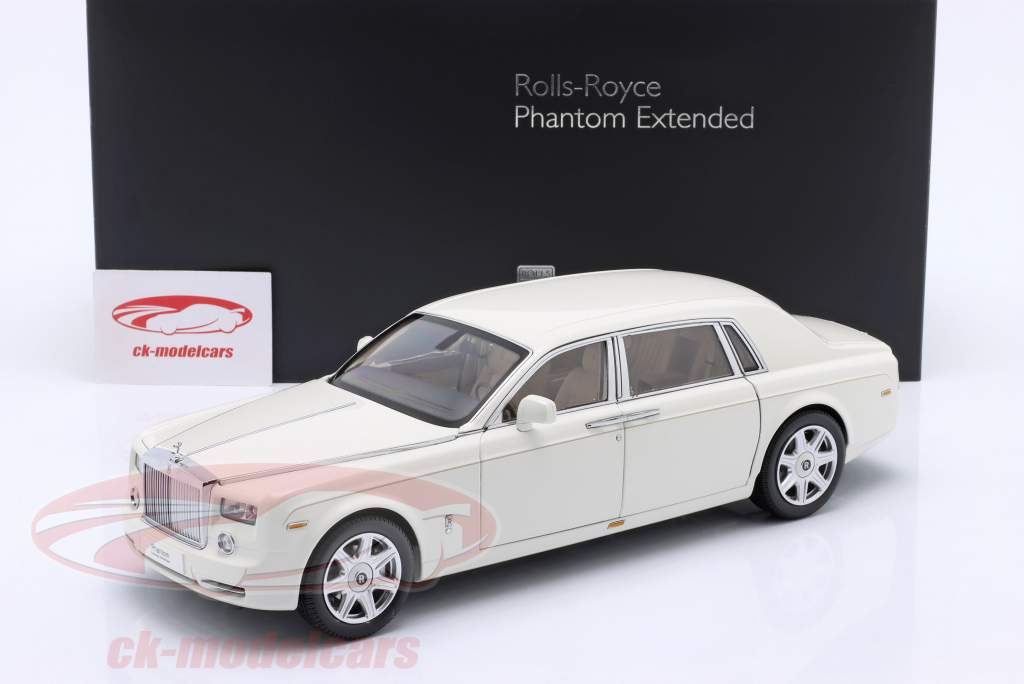 Rolls Royce Phantom EWB Limousine Année de construction 2012 blanc 1:18 Kyosho