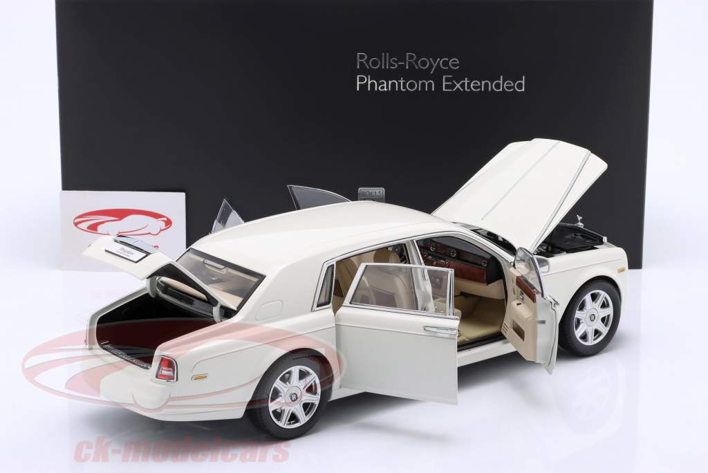 Rolls Royce Phantom EWB Limousine year 2012 white 1:18 Kyosho