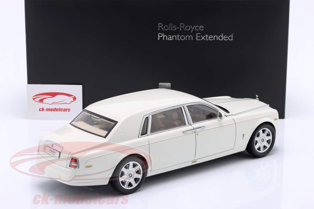 Rolls Royce Phantom EWB Limousine Año de construcción 2012 blanco 1:18 Kyosho