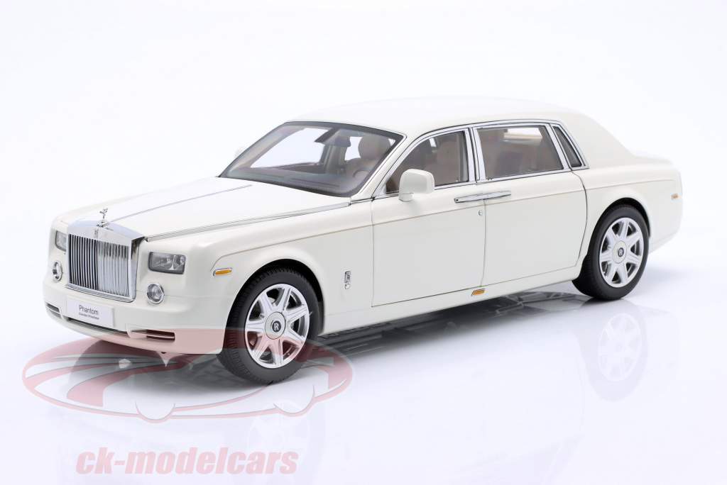 Rolls Royce Phantom EWB Limousine Baujahr 2012 weiß 1:18 Kyosho