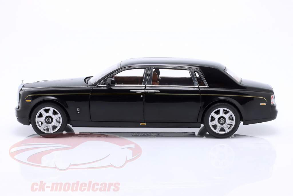 Rolls Royce Phantom EWB Limousine 建设年份 2012 钻石黑 1:18 Kyosho