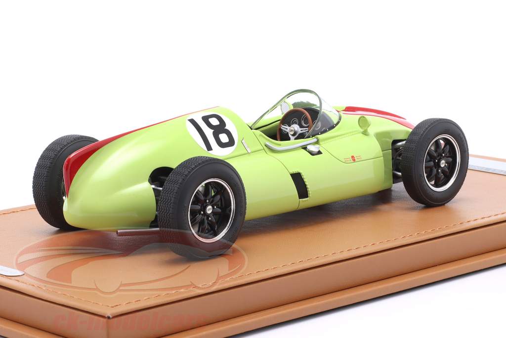 Tony Brooks Cooper T51 #18 4th Monaco GP Formula 1 1960 1:18 Tecnomodel