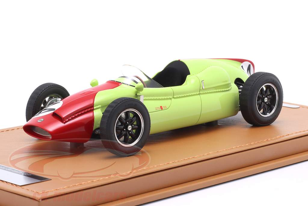 Olivier Gendebien Cooper T51 #14 9th britisk GP formel 1 1960 1:18 Tecnomodel