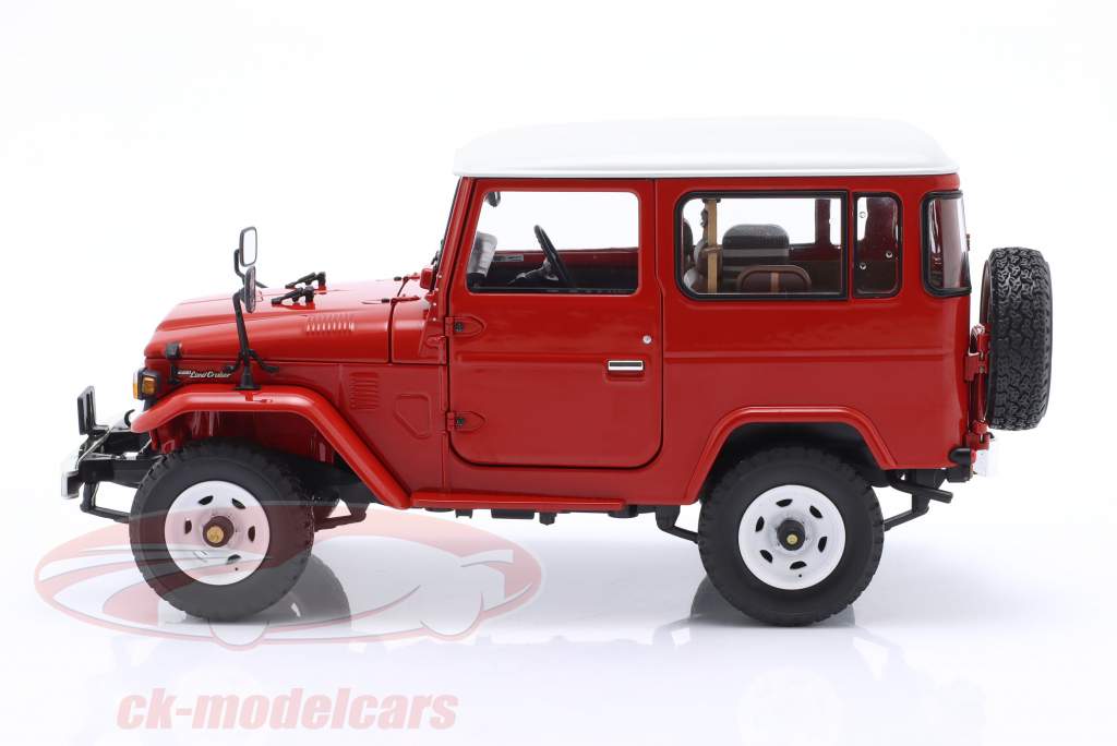 Toyota Land Cruiser FJ40 Baujahr 1980 rot 1:18 Kyosho