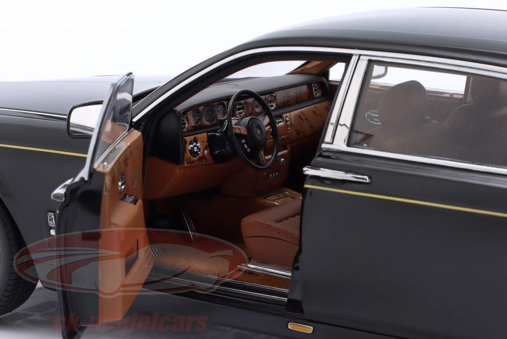 Rolls Royce Phantom EWB Limousine 建设年份 2012 钻石黑 1:18 Kyosho