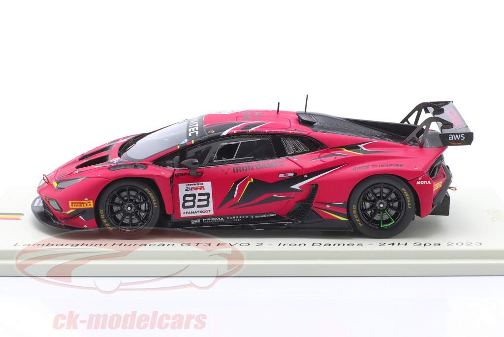 Spark 1:43 Lamborghini Huracan GT3 Evo2 #83 24h Spa 2023
