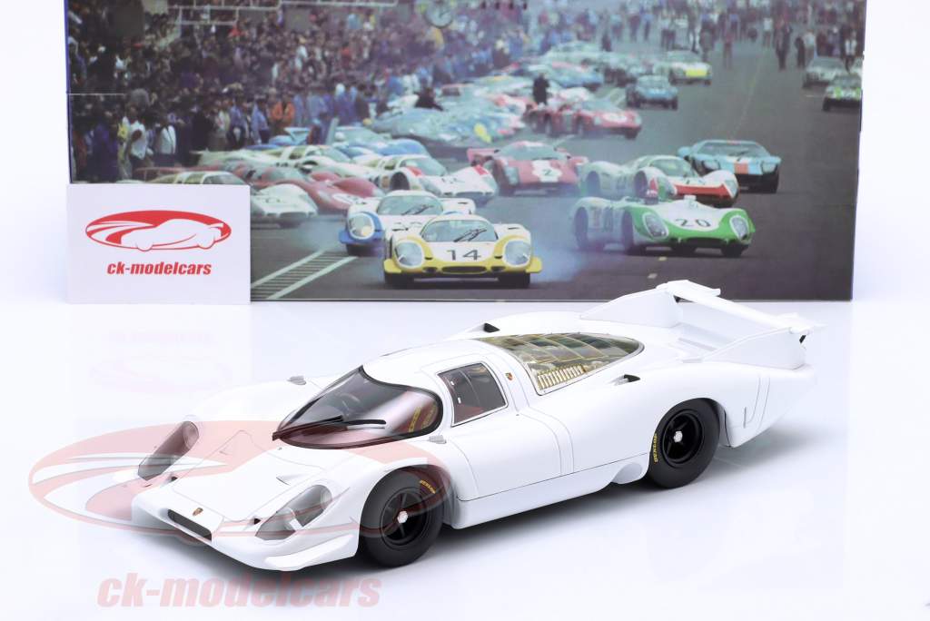 Porsche 917 LH Plain Body Version 1969 белый 1:18 WERK83