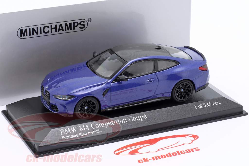 1/18 BMW M4(G82) コンペティション(ブルー) [GTS851] 1/18 BMW M4 (G82) Competition Coupe 2020 Blue Met. Model Car