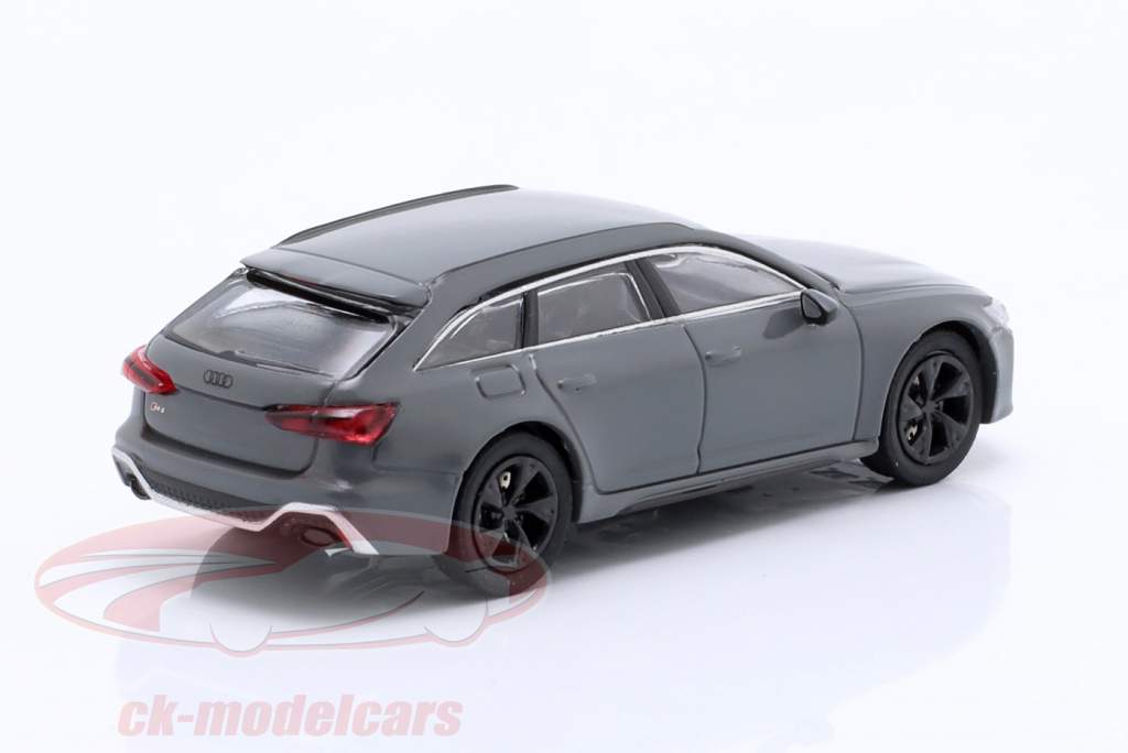 Audi RS 6 Avant (C8) Baujahr 2019 grau 1:87 Minichamps