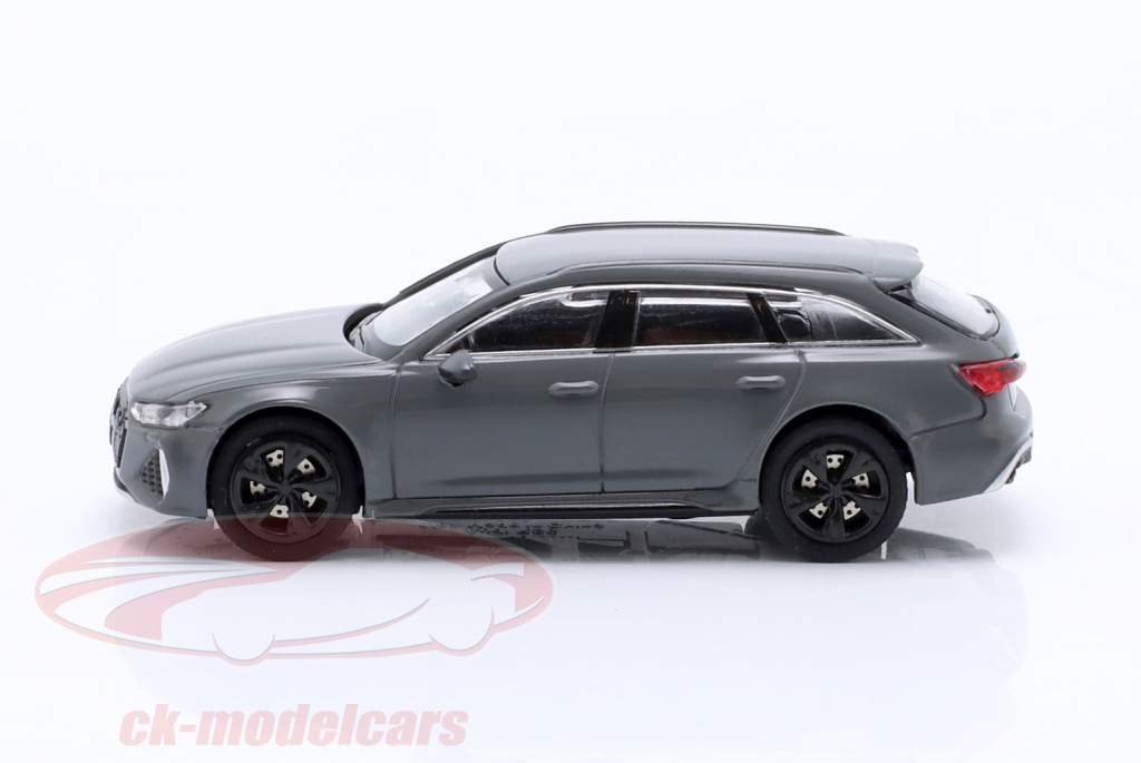 Audi RS 6 Avant (C8) Baujahr 2019 grau 1:87 Minichamps